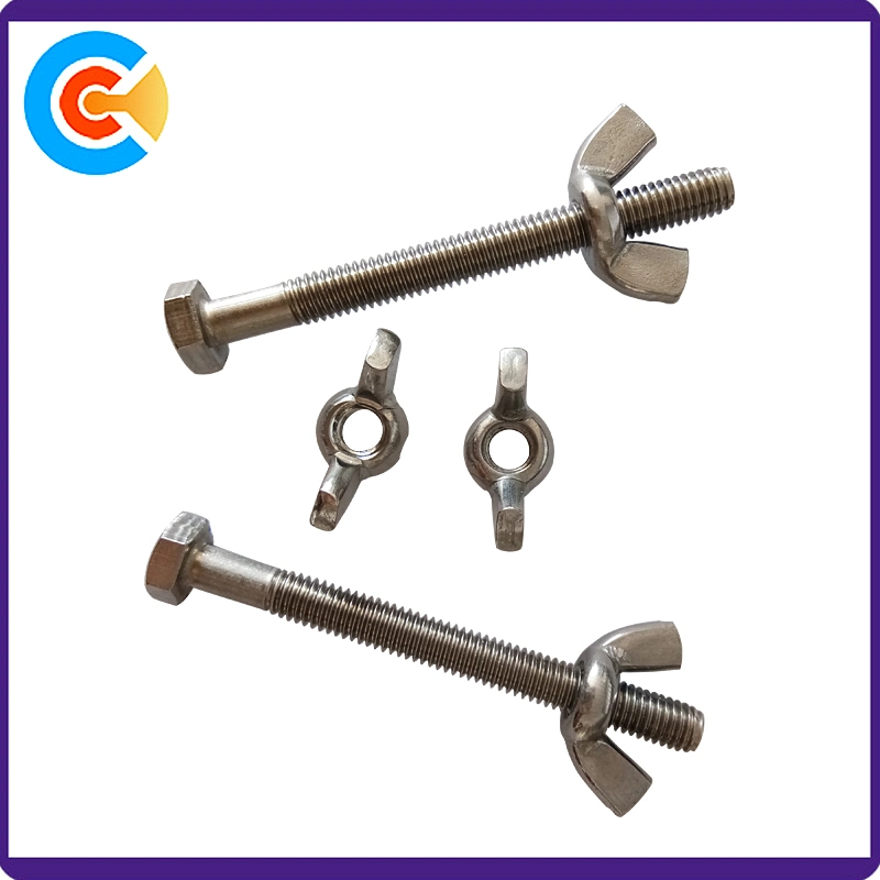 Special Shaped/Carbon Steel/Stainless Steel/Wing Nut Hex Screws